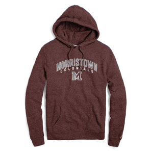 HeatherVarsity Maroon Hoody